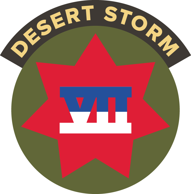 VII Corps Desert Storm Veterans Association (logo)